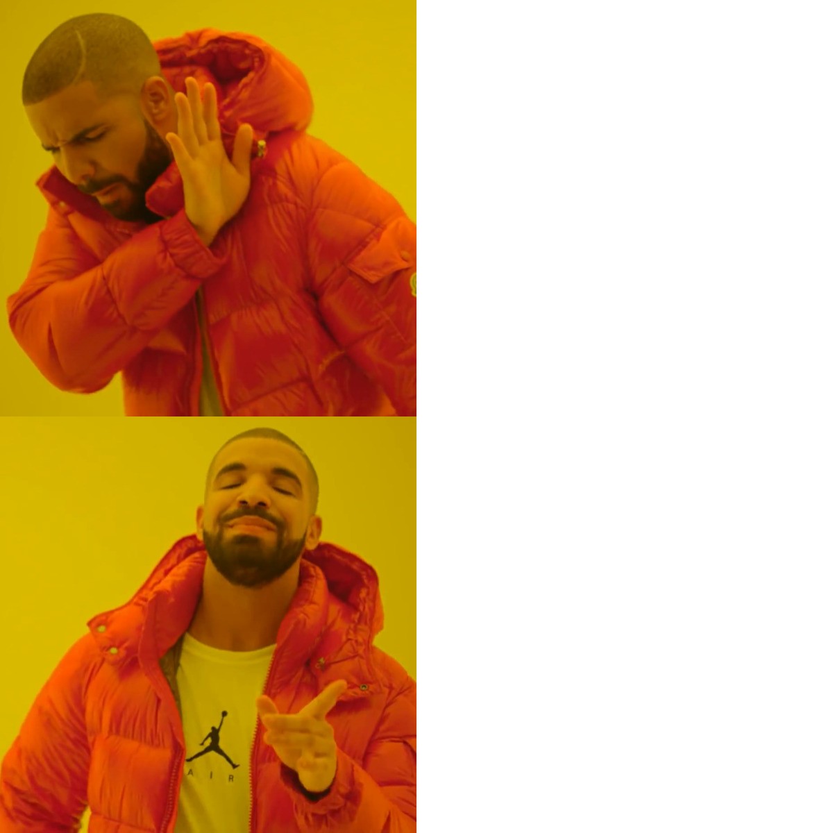 Drake Hotline Bling meme about Porter Road